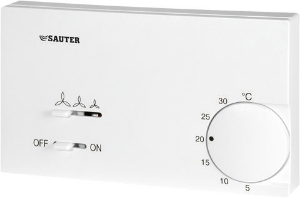 Bild von Sauter TSHK672F001 Fan-Coil-Raumtemperaturregler, Sequenz Heizen/Kühlen Sauter