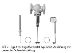 Bild von Samson Ventil Typ 2114, DN 65 mit Flanschanschluss, entlastet, Typenblatt T 2121,  Alt Art.Nr: 1084360, Art.Nr. : 5543899