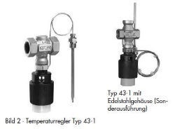 Bild von Samson Ventil Typ 2432 K, DN 15, Typenblatt T 2171, 1062369