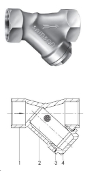 Bild von OVENTROP Strangregulierventil „Hydrocontrol VGC“ DN 80 Rollnut-Anschluss 88,9 mm, PN 25, GG25, Art.Nr. : 1063052