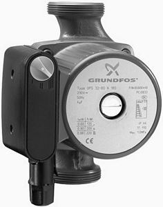 Bild von Grundfos Pumpe UPS 25-60N/180 1x230V - Art.-Nr.: 96913085 - nicht mehr lieferbar - Nachfolgemodel siehe Kurztext