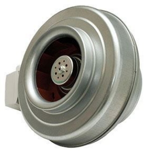 Bild von Systemair K 100 EC Rohrventilator Metall, DN 100, 230/50Hz, 1~ , LR rückw. gekr. - Art. Nr.: 16955 