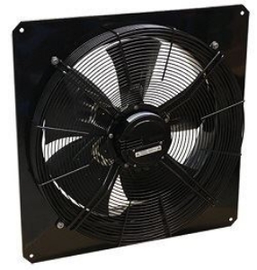 Bild von Systemair AW 250 EC sileo Axialventilator 370x370mm, 230V/50Hz, 1~, Schwarz besch. - Art.-Nr.: 35855