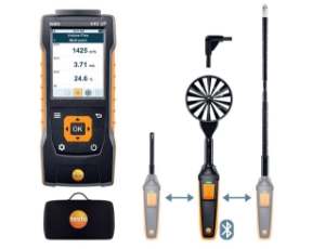 Bild von testo 440 delta P Strömungs-KombiSet 2 mit BT - Art.-Nr.: 0563 4410