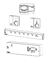 Bild von IMI Hydronic Engineering Funk-Uhrenthermostat mit Display, Art.Nr. : 1640-02.500