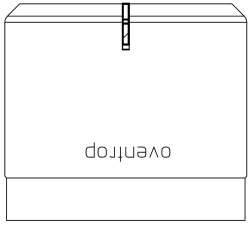 Bild von OVENTROP Design-Abdeckung „SH-Cap“ für „Uni SH“, anthrazit (RAL 7016), Art.Nr. : 1012080