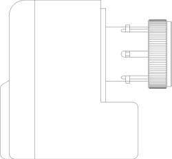 Bild von OVENTROP Elektromotorischer Stellantrieb „Aktor M“ „2P L“, 24 V, 2-Punkt-Antrieb, Art.Nr. : 1012711