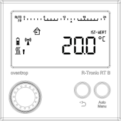 Bild von OVENTROP Funk-Thermostat „R-Tronic RT B“ batteriebetrieben, Art.Nr. : 1150680