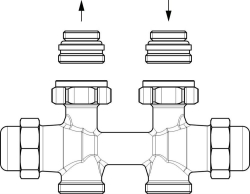 Bild von OVENTROP Multiflex FQ Verschraubung für G 1/2 IG, DG, G 1/2 AG x 3/4 AG, Art.Nr. : 1015873