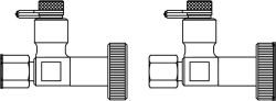 Bild von OVENTROP Messadapter für „Hydromat DTR“, 2-fach, Art.Nr. : 1060299