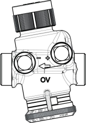 Bild von OVENTROP Regulierventil „Cocon QTZ“ ohne Messventile DN15, beids.AG,200-1300 l/h, Art.Nr. : 1143764