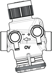 Bild von OVENTROP Regulierventil „Cocon QTZ“ mit Messventilen DN15, beids.AG, 30-210 l/h, Art.Nr. : 1143164