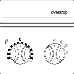 Bild von OVENTROP Raumbediengerät (Fernbedienung) für Regtronic RH, Art.Nr. : 1152087