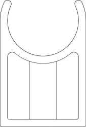 Bild von OVENTROP Wandhalterung für „Regusol“ Pumpenstrang, Art.Nr. : 1369081