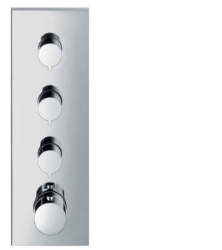 Bild von AXOR ShowerCollection Thermostatmodul 360/120 Square Unterputz, Art.Nr. 10751000