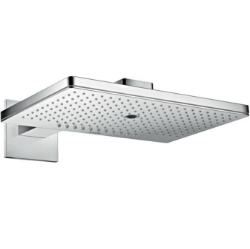 Bild von AXOR ShowerSolutions Kopfbrause 460/300 3jet mit Brausearm und eckiger Rosette, Art.Nr. 35282000