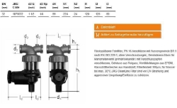 Bild von JRG CleanLine Filter, PN16, DN32 - Art.Nr. : 1870.032