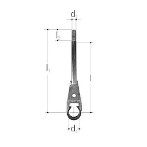 Bild von JRG Sanipex Aufhängung für Verteiler 175mm 5738, Art.Nr. : 5738.003