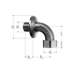 Bild von JRG Sanipex Bogenverschraubung, GN (inch): 1∕2, Art.Nr. : 8210.240