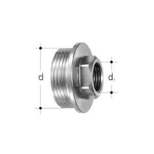 Bild von JRG Sanipex JRGUSIT NG Reduktionsnippel, d G (inch): 1 1∕4, Art.Nr. : 5147.578