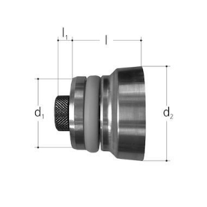 Bild von JRG Sanipex MT Aufweitdorn d50+63,  d  (mm) :50, Art.Nr. : 4831.350