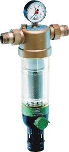 Bild von Honeywell Resideo Hauswasser-Feinfilter F76S Messing, AC, R2, Art.-Nr. F76S-2AC