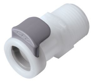 Bild von CPC Kupplungen 3/8 BSPT Non-Valved  Acetal (POM) Coupling Body - 25 Stk,  Art.Nr. : APC10006BSPT