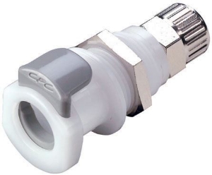 Bild von CPC Kupplungen 3/8 PTF Non-Valved Panel Mount  Acetal (POM) Coupling Body - 25 Stk,  Art.Nr. : APC12006