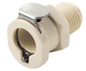 Bild von CPC Kupplungen 1/4 NPT Non-Valved Polypropylene Coupling Body- 25 Stk,  Art.Nr. : PLC1000412