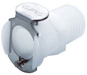 Bild von CPC Kupplungen 3/8 BSPT Non-Valved Acetal Coupling Body- 25 Stk,  Art.Nr. : PLC10006BSPT