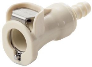 Bild von CPC Kupplungen 1/4 Hose Barb Non-Valved In-Line Polypropylene Coupling Body- 25 Stk,  Art.Nr. : PLC1700412