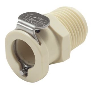 Bild von CPC Kupplungen 3/8 NPT Valved Polypropylene Coupling Body- 25 Stk,  Art.Nr. : PLCD1000612