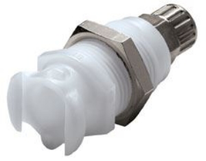 Bild von CPC Kupplungen 3/8 PTF Non-Valved Multi-Mount Acetal Coupling Body- 10 Stk,  Art.Nr. : PLM12006