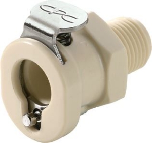 Bild von CPC Kupplungen 1/8 NPT Non-Valved Polypropylene Coupling Body- 25 Stk,  Art.Nr. : PMC100212