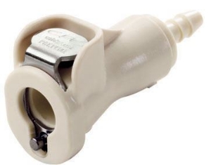 Bild von CPC Kupplungen 1/8 Hose Barb Non-Valved In-Line Polypropylene Coupling Body- 25 Stk,  Art.Nr. : PMC170212