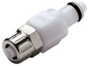 Bild von CPC Kupplungen 1/4 PTF Valved In-Line Acetal Coupling Insert- 25 Stk,  Art.Nr. : PMCD2004