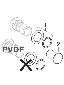 Bild von Geberit Mepla Schutzkappe für Pressnippel: d16mm, Art.-Nr. 601.912.00.1