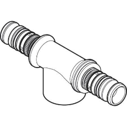 Bild von Geberit Mepla T-Stück mit Innengewinde, DN 40 / 40 / 40, d 50 mm, Art.-Nr. 606.360.00.5