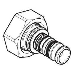 Bild von Geberit Mepla Verteilerabgang, zu Eurokonus, DN 12, d 16 mm, Art.-Nr. 601.623.00.5