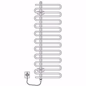 Bild von Arbonia Cobrawatt Badheizkörper CBTW140L 400 WFS, Art.Nr. : CBTW140L 400 AF WFS