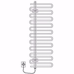 Bild von Arbonia Cobrawatt Badheizkörper CBTW140L 500 WFC, Art.Nr. : CBTW140L 500 AF WFC