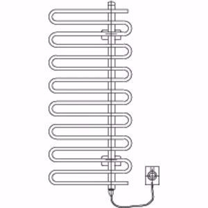 Bild von Arbonia Cobrawatt Badheizkörper CBTW110R 400 WFS, Art.Nr. : CBTW110R 400 AF WFS