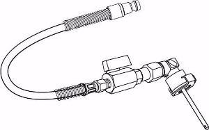 Bild von IMI Hydronic Engineering Messschlauch mit Messnadel, Winkel, rot, Art.Nr. : 31107461