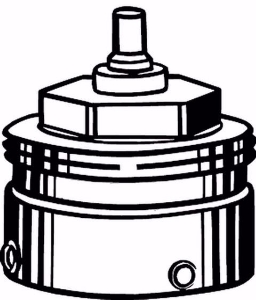 Bild von IMI Hydronic Engineering Kunststoff-Adapterrahmen Eberle RT, Art.Nr. : 1936-00.433