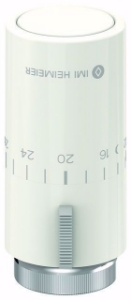 Bild von IMI Hydronic Engineering Thermostat-Kopf Halo 6°C - 28°C weiss RAL 9016, Art.Nr. : 7500-00.500