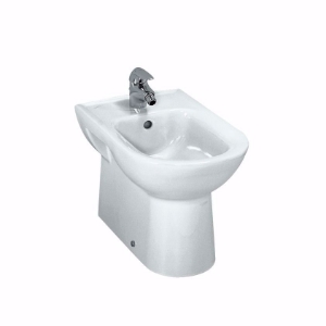 Bild von Laufen PRO - Standbidet (Option 304: mit 1 Hahnloch mittig, ohne seitliche Löcher für Wasseranschluss), 360 x 580 x 400, 1 Hahnloch 000, weiss 1 Hahnloch , Art.Nr. : H8329510003041