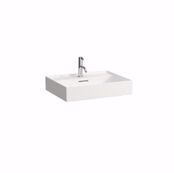 Bild von Laufen KARTELL BY LAUFEN - Waschtisch K'BYLAUFEN 60X46 WS MATT, 600 x 460 x 145, ohne Hahnloch 757, weiss matt, Art.Nr. : H8103337571091