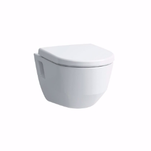 Bild von Laufen PRO - Wand-WC rimless, Tiefspüler, mit Nischen, ohne Spülrand, 530 x 360 x 345,  000, weiss , Art.Nr. : H8209640000001