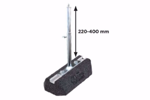 Bild von Alixo TELESKOPISCH VERSTELLBARER ROHRTRAGER FUR FIX-IT FOOT , alte Kode : ALX-1151, Art.Nr. :ALX-1800-000