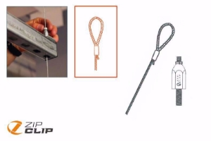 Bild von Zip-Clip STRUT-LOCK STANDARD SEILAUFHÄNGUNG 5 METER - BELASTUNG 45KG - 5 STÜCK , Art.Nr. : ZIP-255